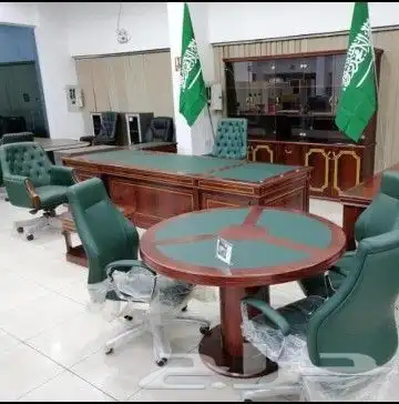 مكتب سكرتارية طقم عصرية فخم طاولة اجتماع محطة العمل موظفين 20