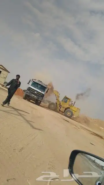 صب بيز و رمل احمر الجله تبراك المشاعلة المزاحمية ضرماء ديراب 0