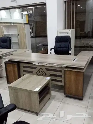 مكتب سكرتارية طقم عصرية فخم طاولة اجتماع محطة العمل موظفين 16