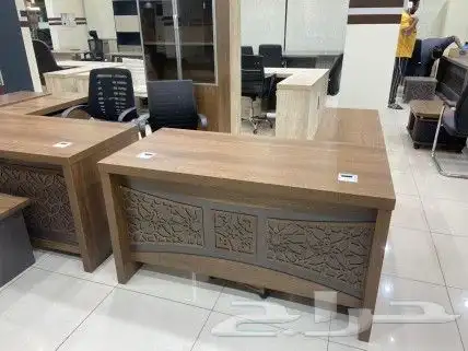 مكتب سكرتارية طقم عصرية فخم طاولة اجتماع محطة العمل موظفين 23