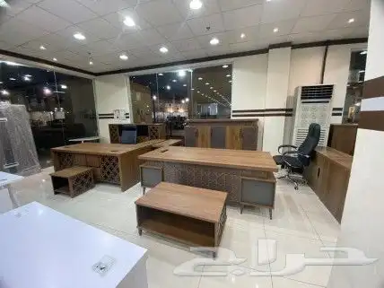 مكتب سكرتارية طقم عصرية فخم طاولة اجتماع محطة العمل موظفين 27