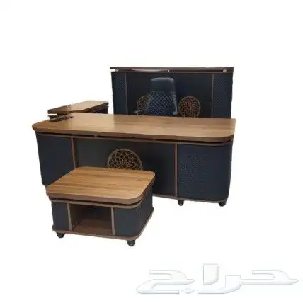 مكتب سكرتارية طقم عصرية فخم طاولة اجتماع محطة العمل موظفين 22