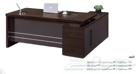 مكتب سكرتارية طقم عصرية فخم طاولة اجتماع محطة العمل موظفين 6