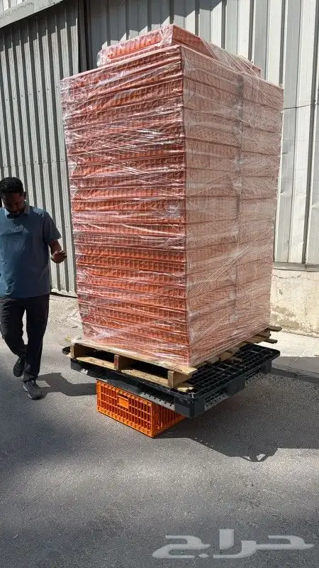 شبك دجاج اصفر لنقل الدجاج والطيور بيع جمله 7