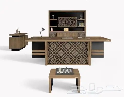 مكتب سكرتارية طقم عصرية فخم طاولة اجتماع محطة العمل موظفين 36