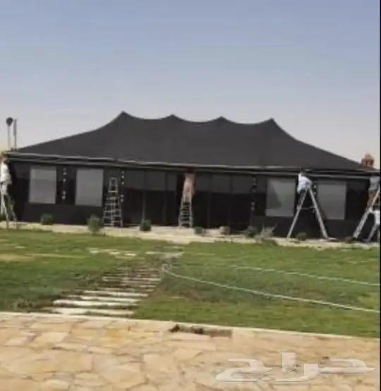 خيام ملكية بيوت شعرملكيه مجلس قرار مجلس قرميد 1