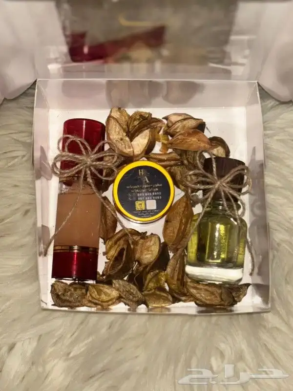 توزيعات هداياء بخور_عطور_شموع_صابون خنريا 8