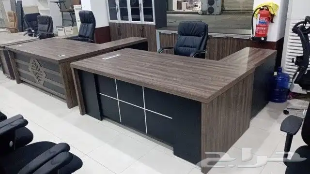 مكتب سكرتارية طقم عصرية فخم طاولة اجتماع محطة العمل موظفين 21