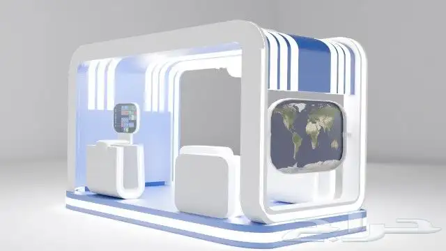 تصميم بوثات معارض 5