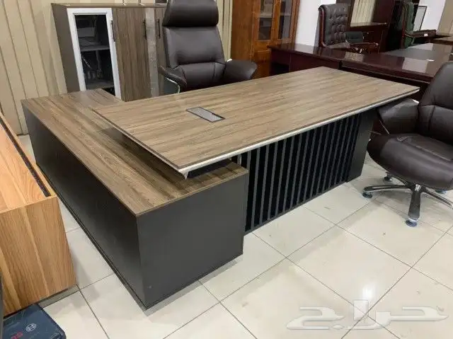 مكتب سكرتارية طقم عصرية فخم طاولة اجتماع محطة العمل موظفين 19