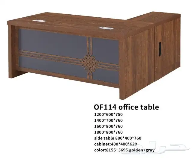 مكتب سكرتارية طقم عصرية فخم طاولة اجتماع محطة العمل موظفين 41