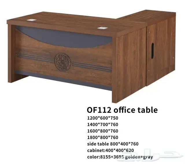 مكتب سكرتارية طقم عصرية فخم طاولة اجتماع محطة العمل موظفين 42