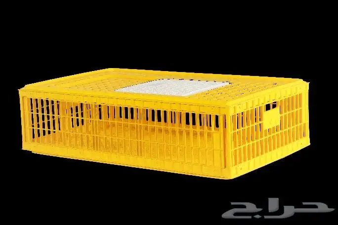 شبك دجاج اصفر لنقل الدجاج والطيور بيع جمله 1