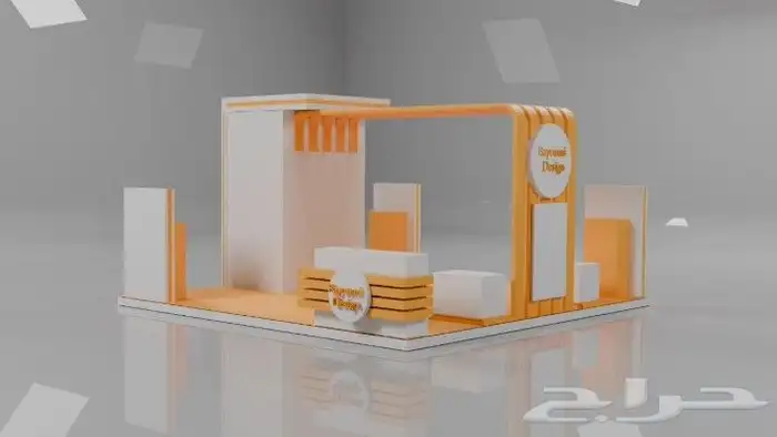 تصميم بوثات معارض 7