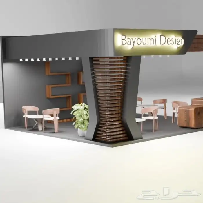 تصميم بوثات معارض 8