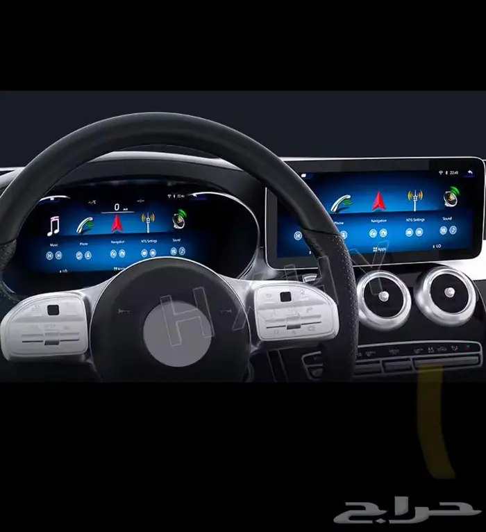 شاشات اندرويد لجميع السيارات - اصلاح مضخم جينسس لكزس ومرسيدس 5