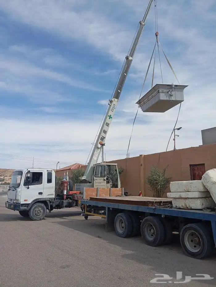 نقل بركسات رفع مسابح رفع مكيفات خزان تركيب لوحات رفع حديد 0