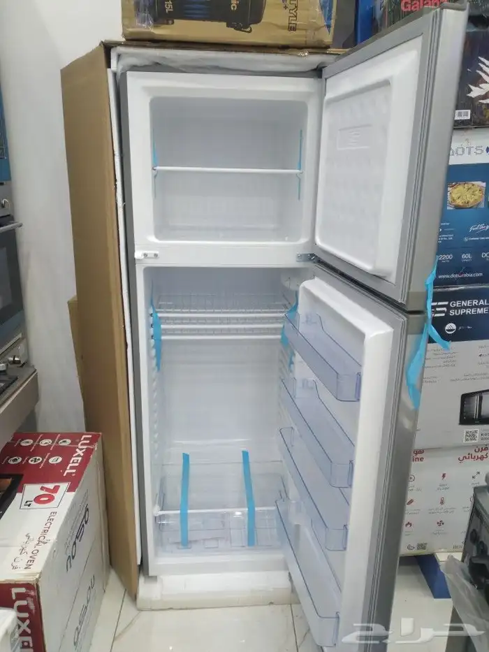 ثلاجه جنرال لاينز 11قدم ستيل 1