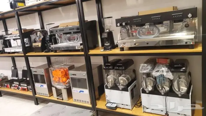 الات قهوه تجهيز كافيات ثلاجات عرض 35