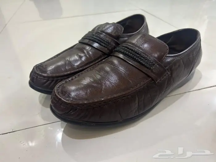 حذاء جلد طبيعي لون مميز 3