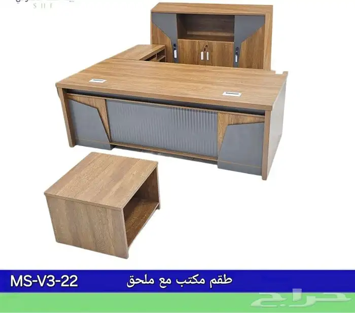 مكتب سكرتارية طقم عصرية فخم طاولة اجتماع محطة العمل موظفين 8