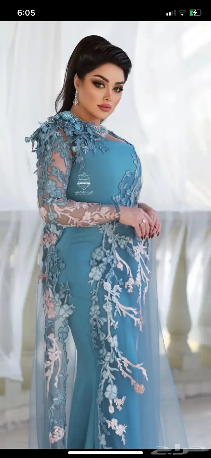 فستان من المصممه الكويتيه عاليه السهيم 0