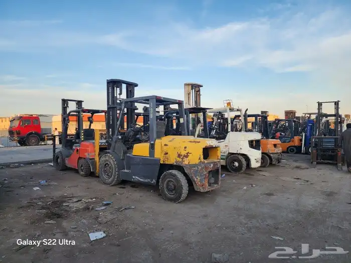 رافعة شوكيه(forklift)فوركلفت للايجار 4
