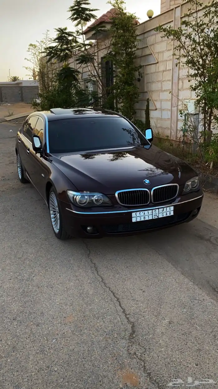 بي ام دبليو الفئة السابعة 2008 2