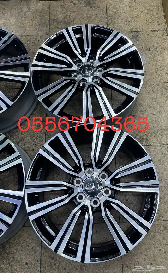 جنوط جيب لكزس Lx600 مقاس 22 اصلي وكالة موديل 2024 9