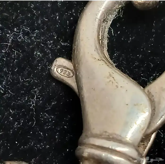 سوار اسوارة فضة ثقيلة Chunky Flat Fence Chain 9