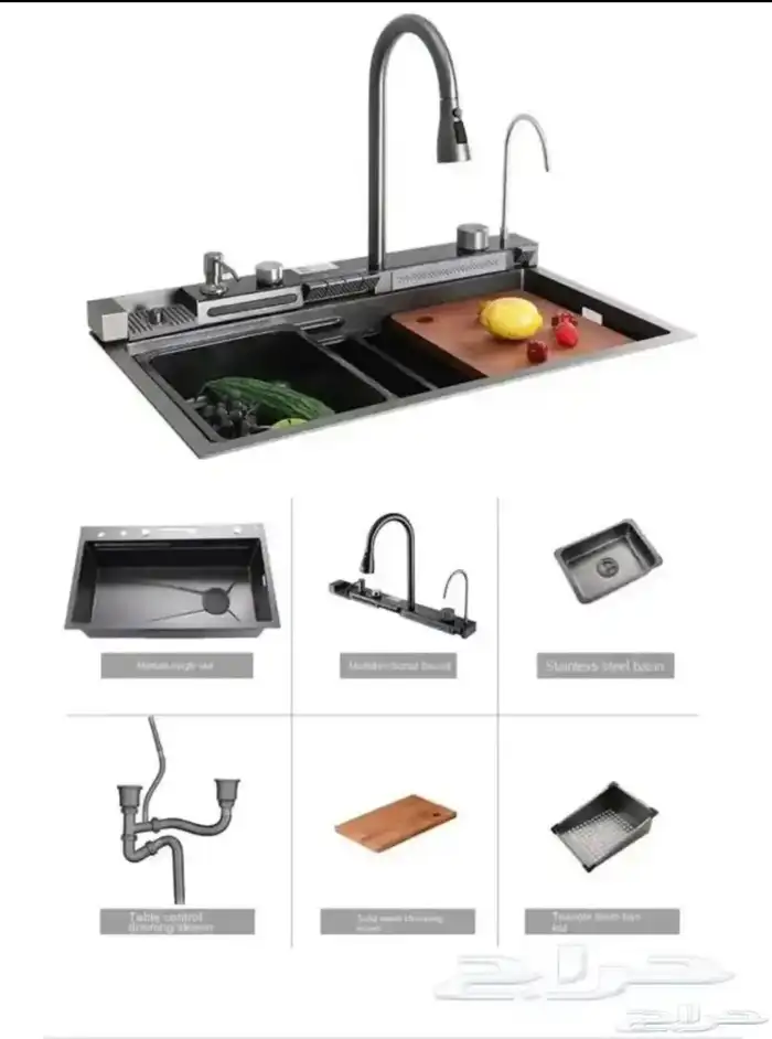 مجله استيل دبل نانو خليه نحل مع الخلاط شلال اسود. 720 1