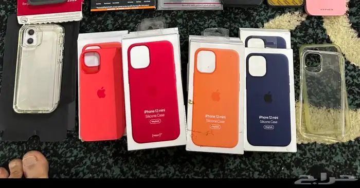 كفرات أغطية جوال ايفون 12 ميني أبل اصلي جديدهiPhone 12 mini 0