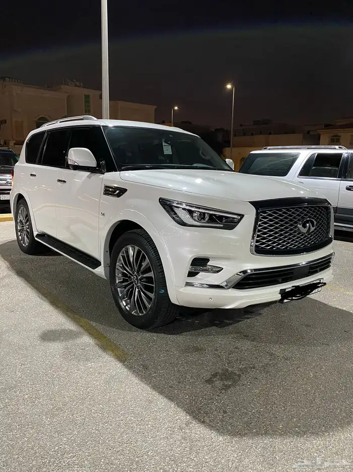 إنفنيتي QX80 2020 مخزن شبه جديد 0