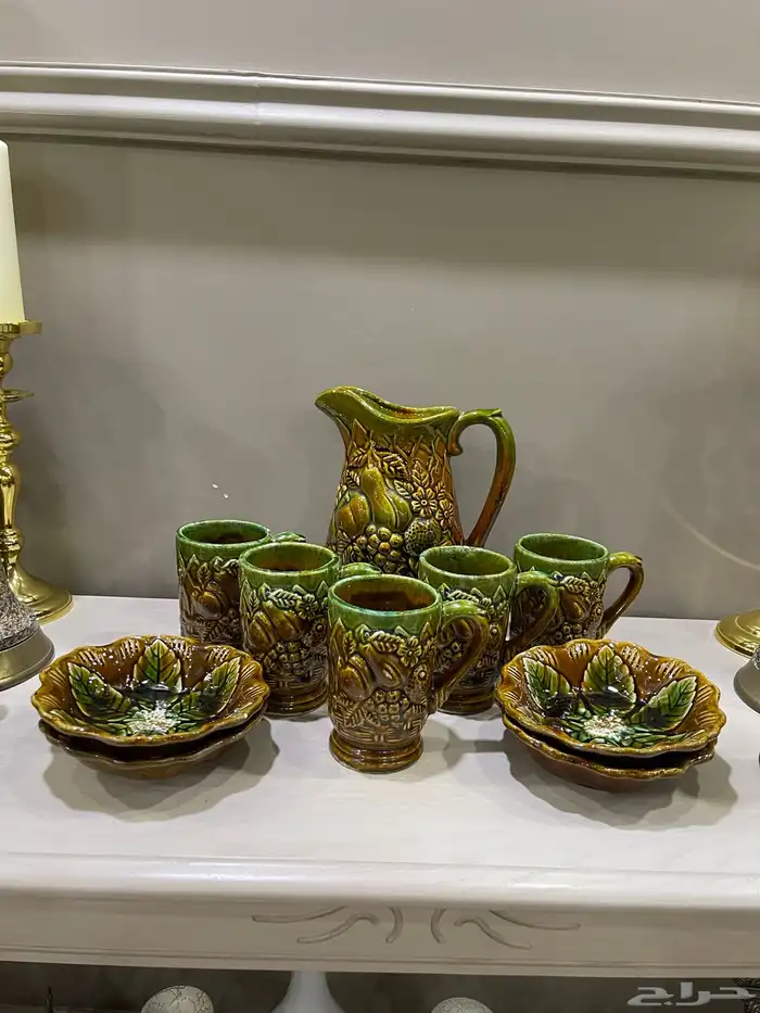 سجاد جداري صحون اباريق تراثية 13