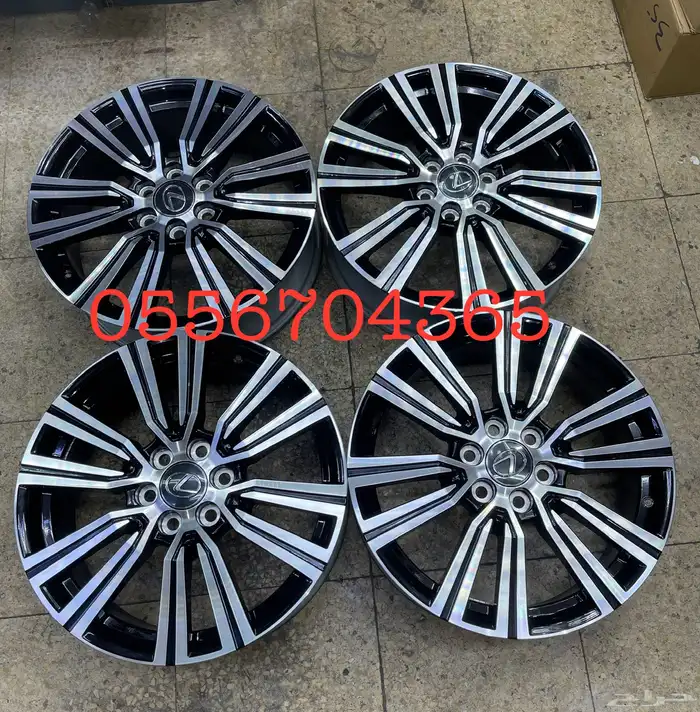 جنوط جيب لكزس Lx600 مقاس 22 اصلي وكالة موديل 2024 3