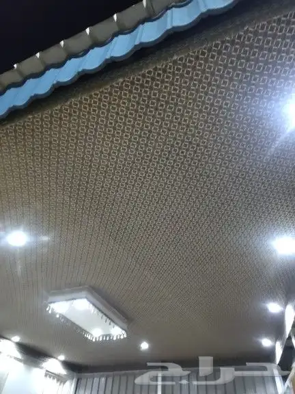 مشب نار قرميد جمالون قماش ملكي 4