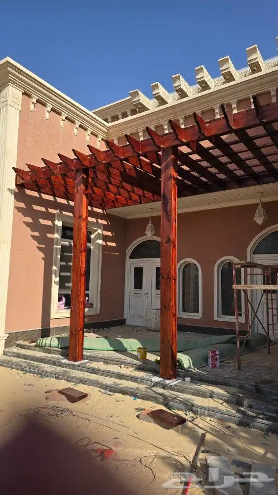 برجولات خشبيه 3