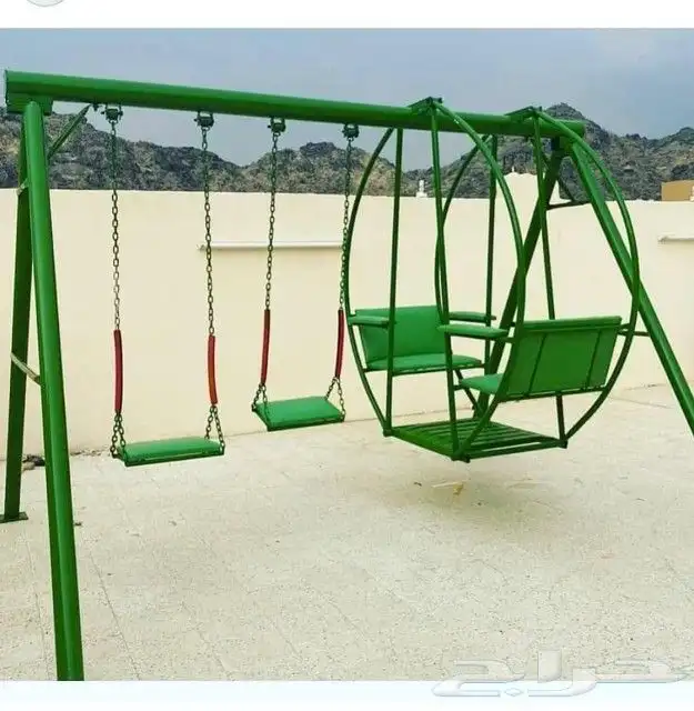 العاب اطفال مرجيحة زحليقة نطيطة صحن دوار ميزان 2