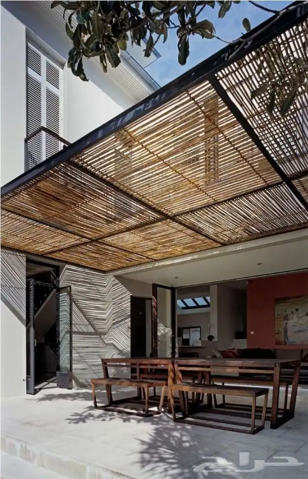 مظله الخيزران سواتر حداد مضلات 1