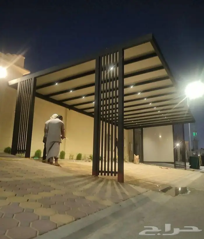 تركيب مظلات سطح وبرجولات جلسات خارجيه مودرن خصم20 0