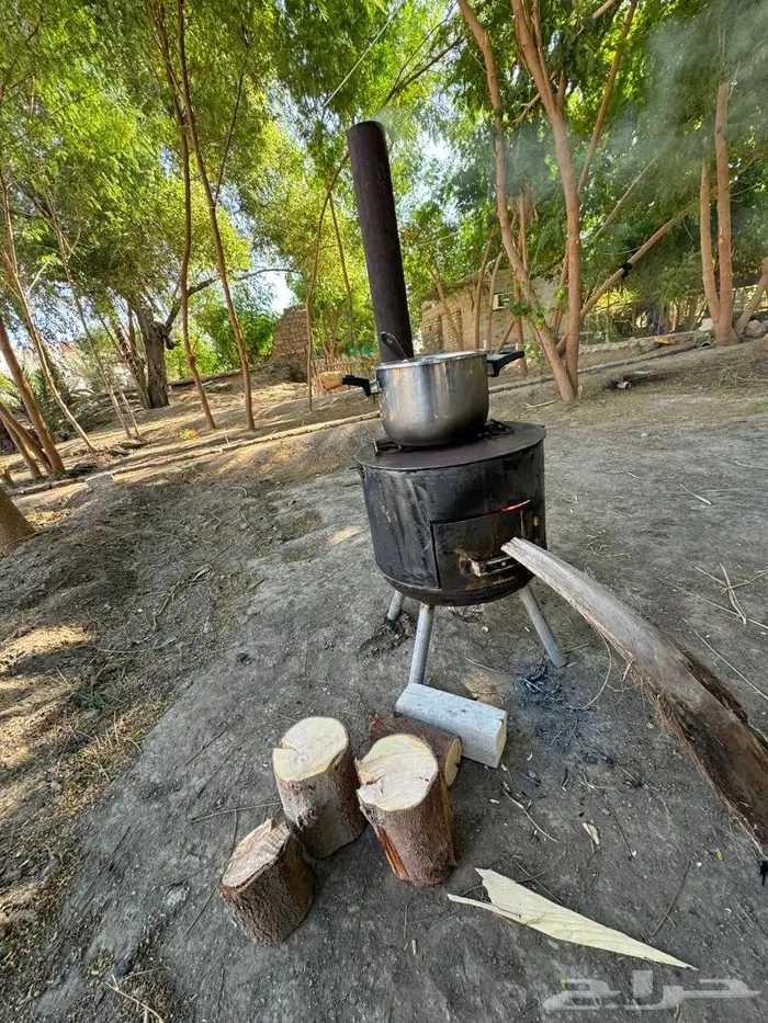 مشب للطبخ والتدفئة 3