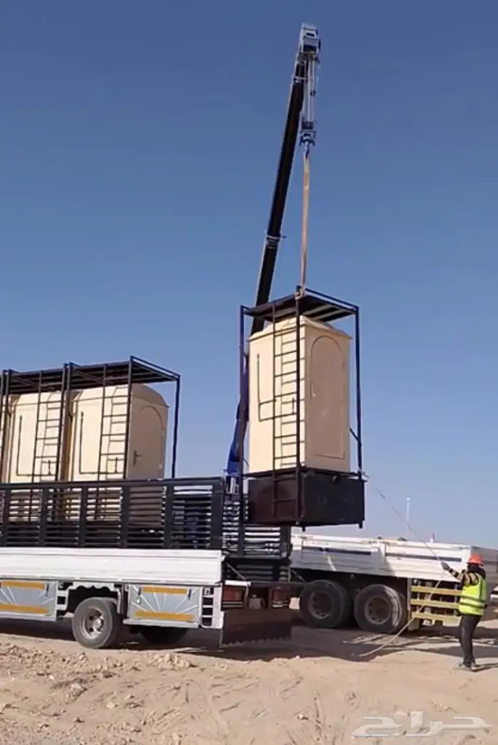 حمامات فيبر مغاسل حديد المخيمات 3
