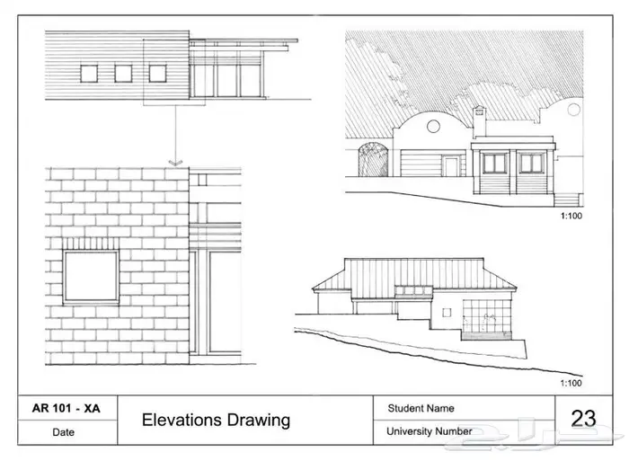 رسم مخططات وكروكيات وتصميم هندسى باسعار رمزية 8