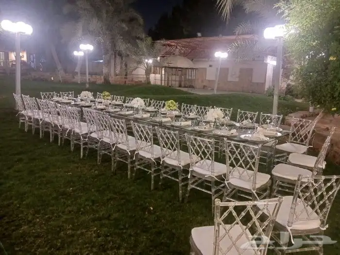 تأجير كراسي وطاولات الرياض تأجير سرفس 4
