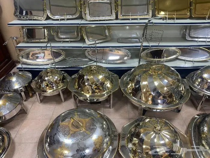 سخان كوزى دائرى 3 مقاس ذهبى وفضى 4