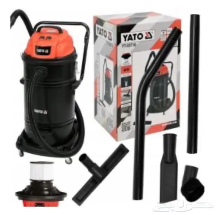 مكنسه 70 لتر ماطورين _ القوه 2400 واط _ ماركة YATO ا 0
