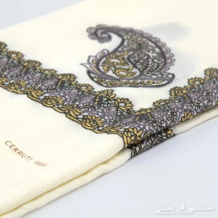 شال صوف كشميري ماركة مطرز 10
