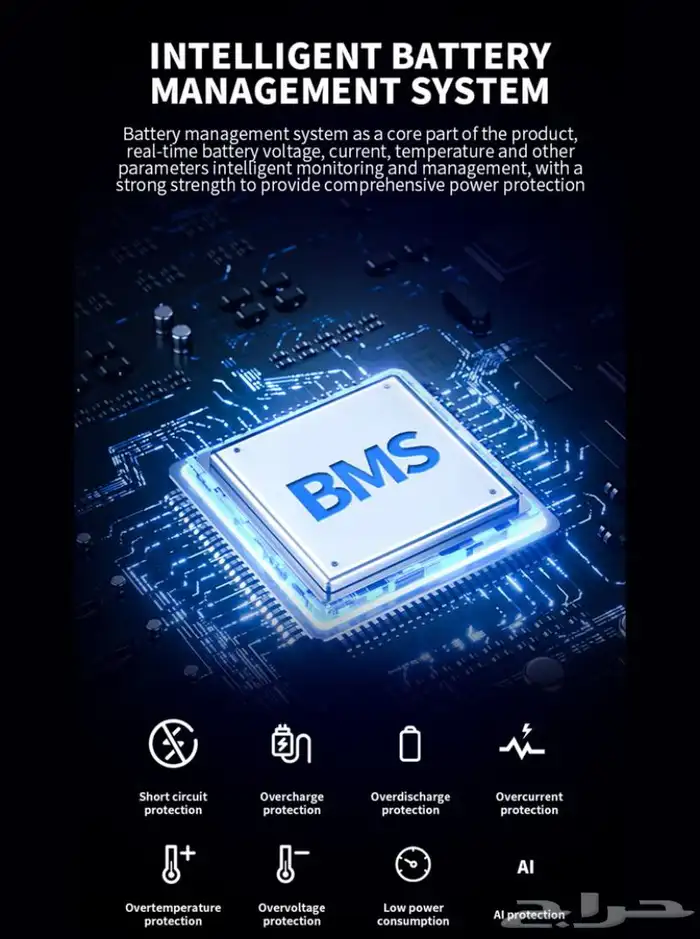 بطارية رحلات محمولة 220 فولت 35Ah 500 واط 5