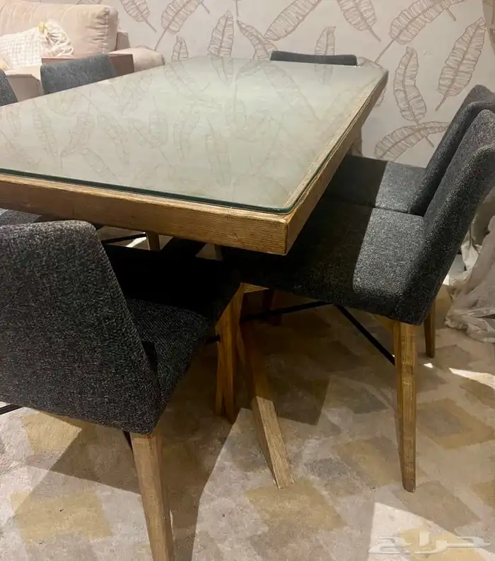 طاولة طعام 6 كراسي 2