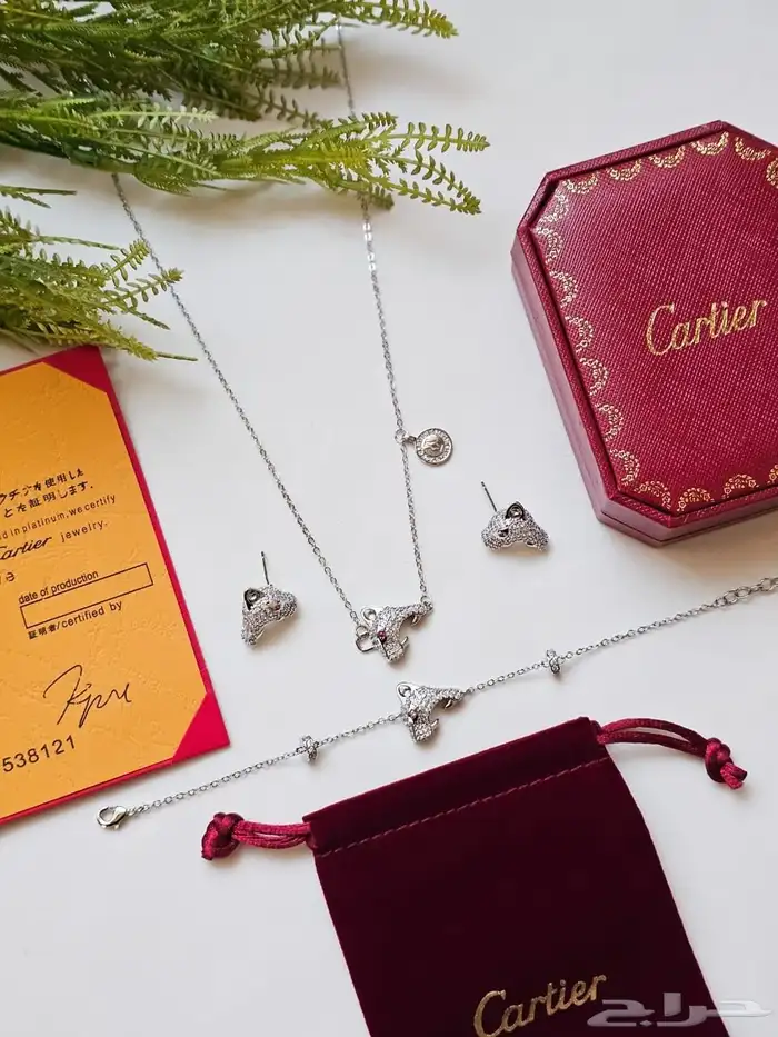 هدايا كارتير حلق وسلسال سواره وملحقات كله 160 ريال 1